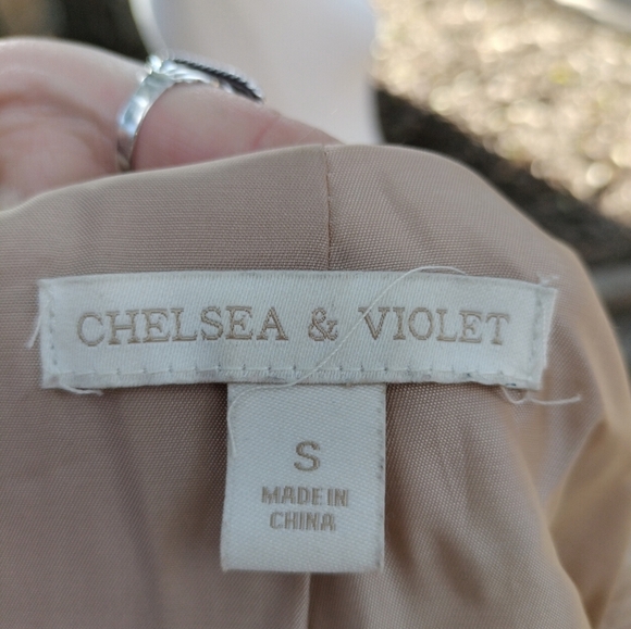 Chelsea & Violet Women's Cream Teddy Jacket - Picture 7 of 8